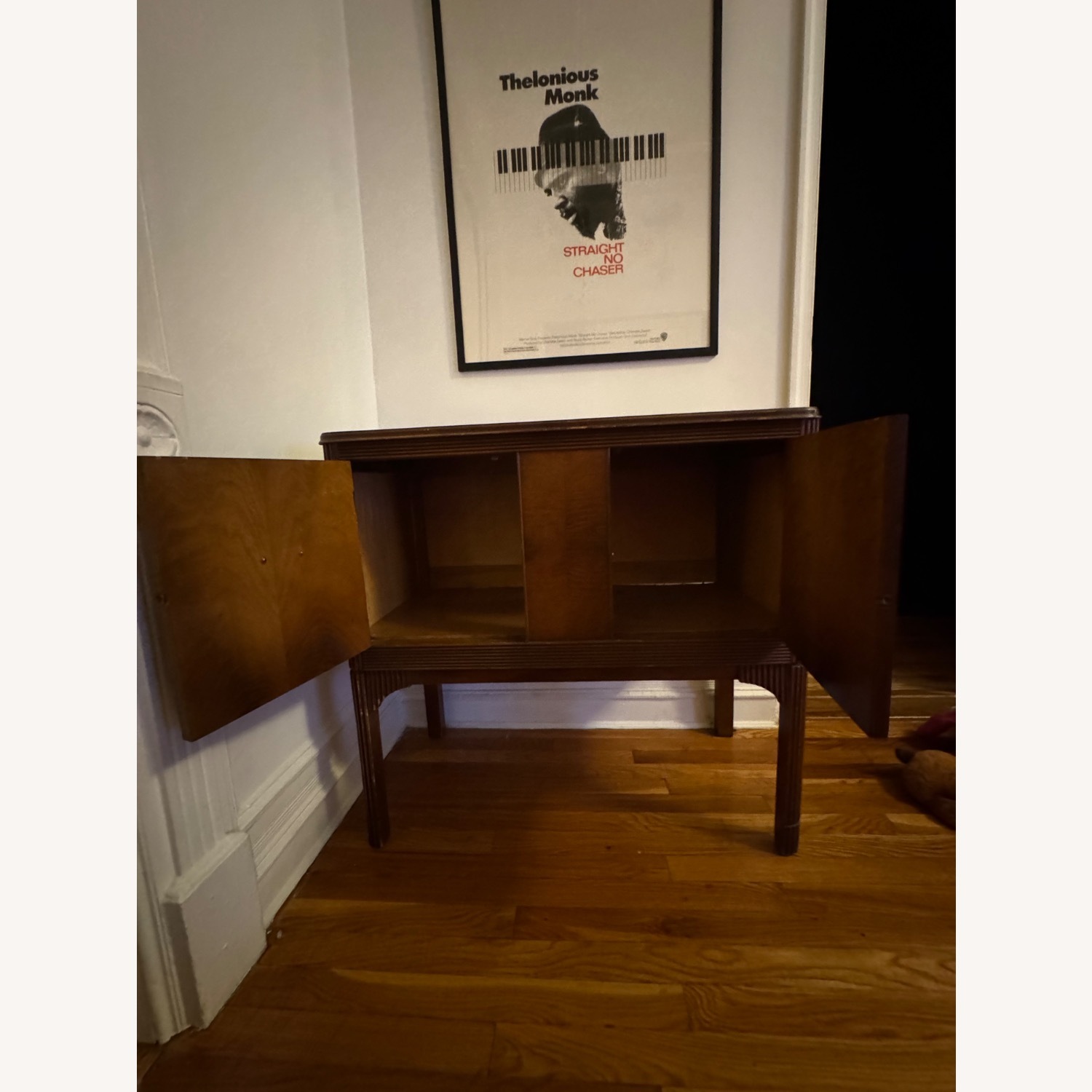 Vintage/Antique Dark Brown Wood Sideboard - image-2