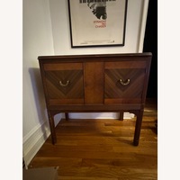 Vintage/Antique Dark Brown Wood Sideboard