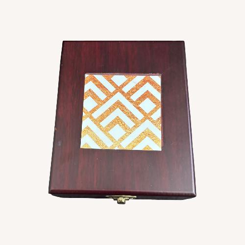 Used Vintage/Antique Dark Brown Wood Décor for sale on AptDeco