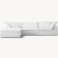Restoration Hardware White 3+ Piece Sectional