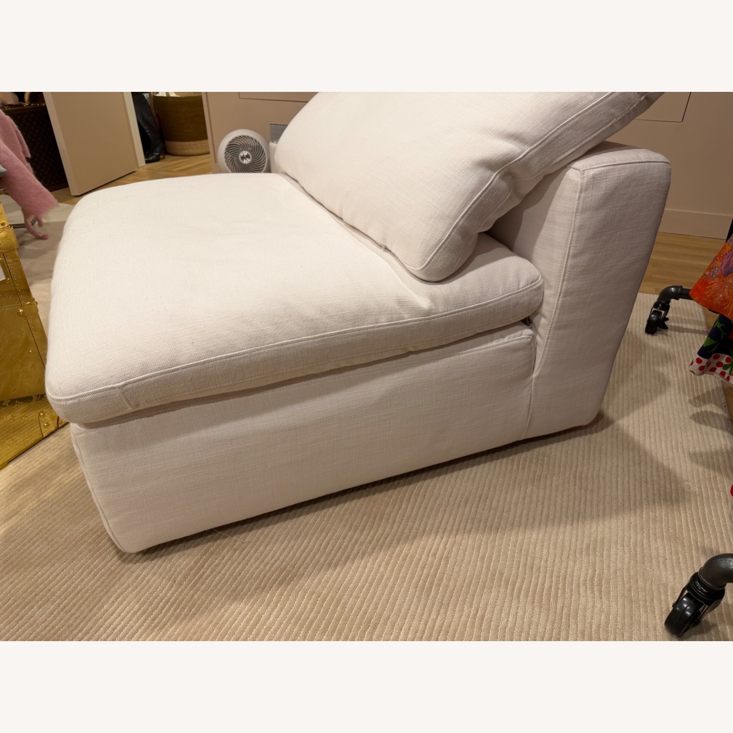 Restoration Hardware White 3+ Piece Sectional - image-12