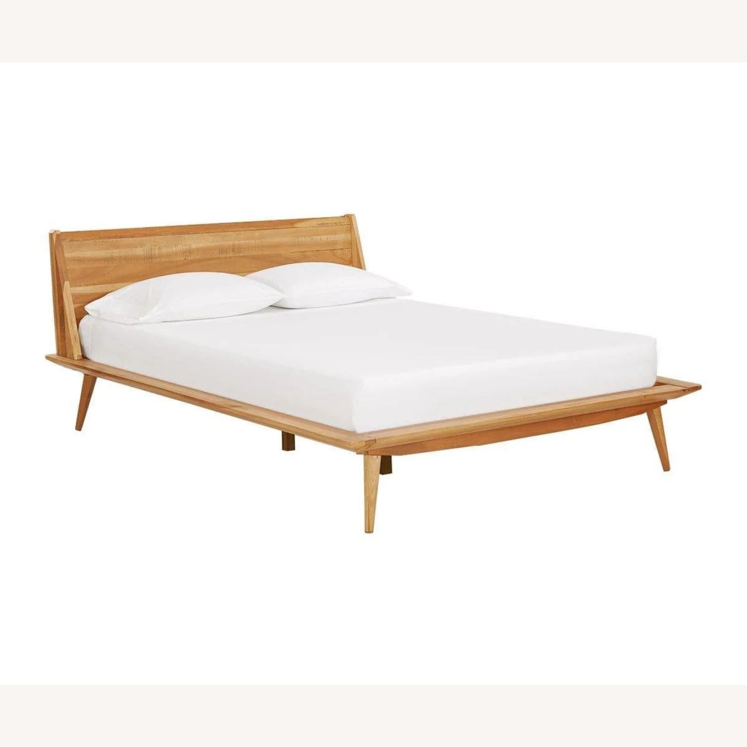 Scandinavian Designs Natural Wood Queen Bed - image-0