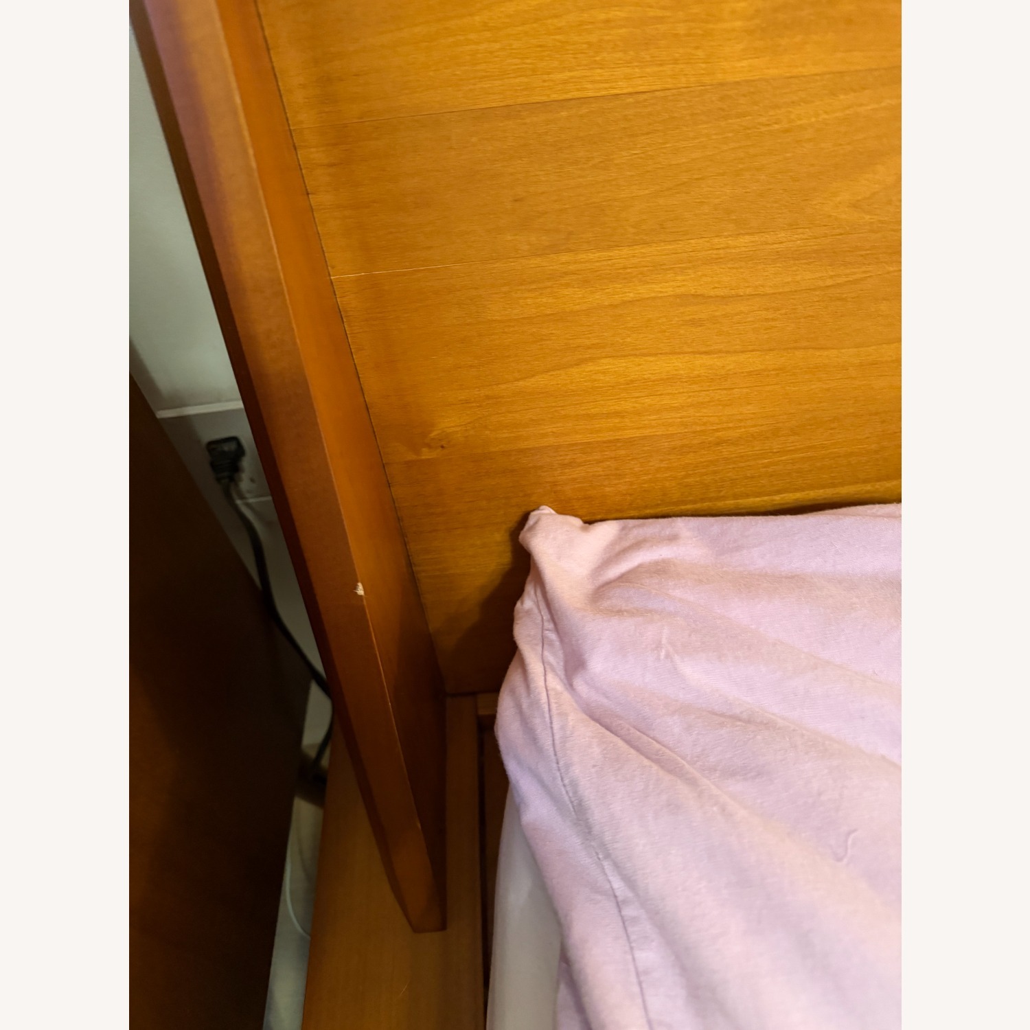 Scandinavian Designs Natural Wood Queen Bed - image-4