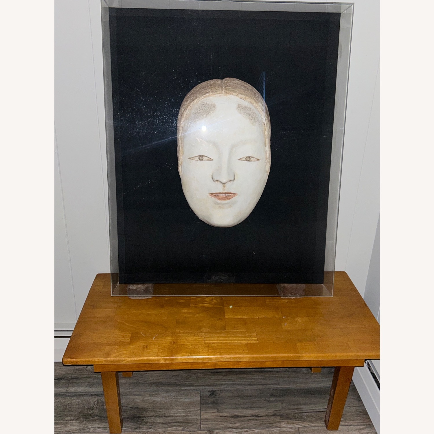 Japaneese Noh Mask Wall Decor - image-1