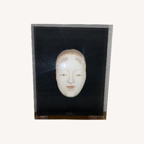 Used Japaneese Noh Mask Wall Decor for sale on AptDeco