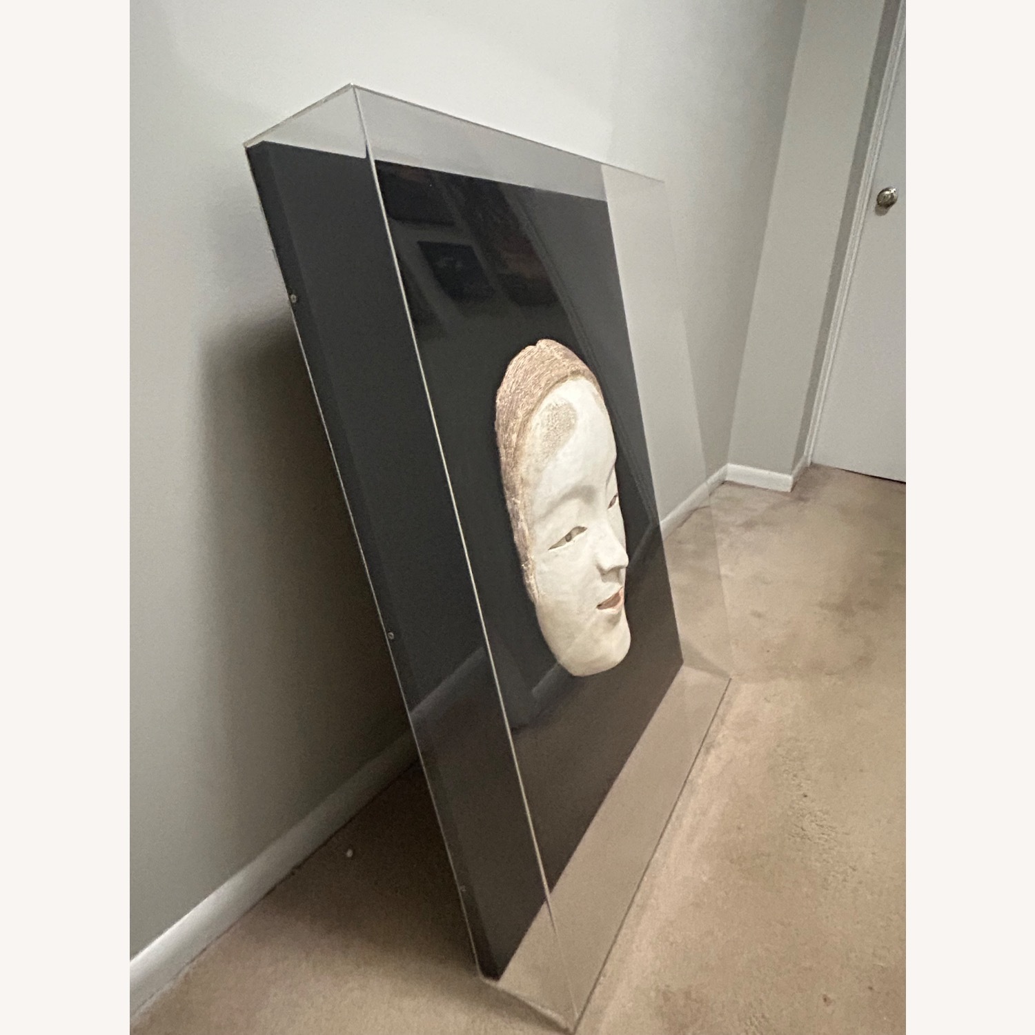 Japaneese Noh Mask Wall Decor - image-3