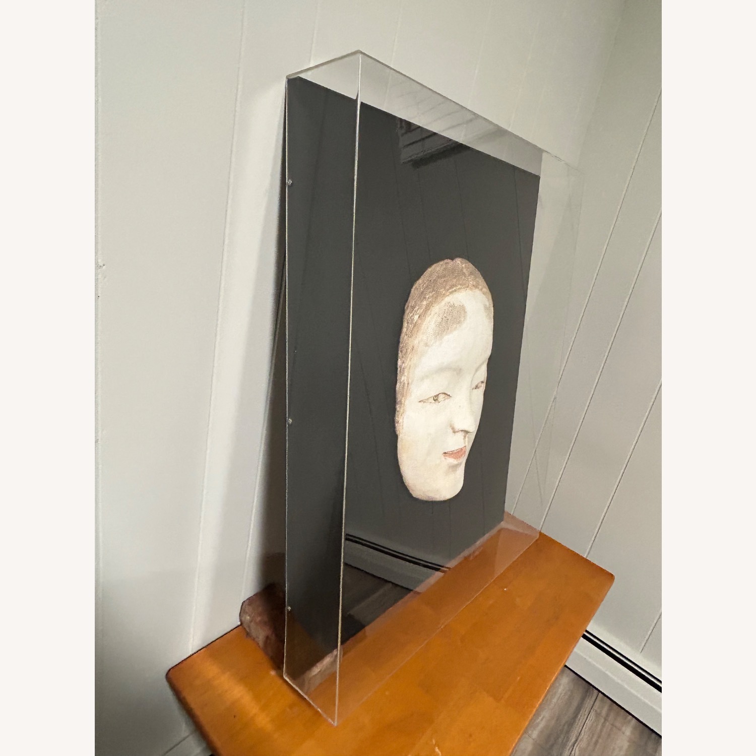 Japaneese Noh Mask Wall Decor - image-2