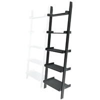 IKEA Black Hoghem Ladder Bookshelf