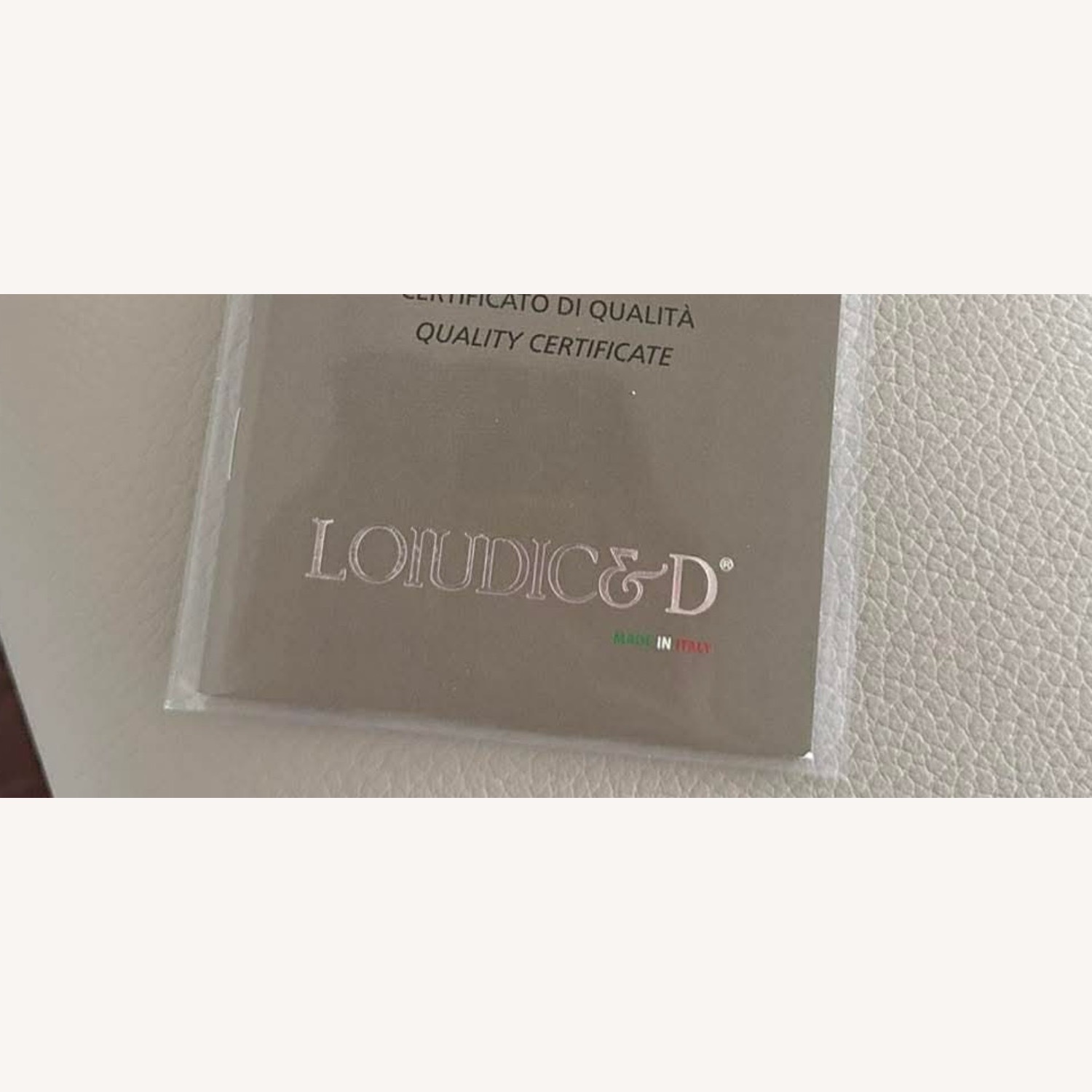 Italian 6 Piece Sectional Sofa with Recliner - image-7