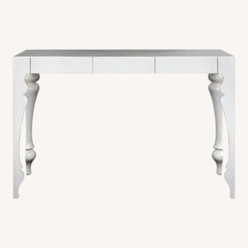 Used ABC Carpet and Home Louis Console in Gloss White for sale on AptDeco
