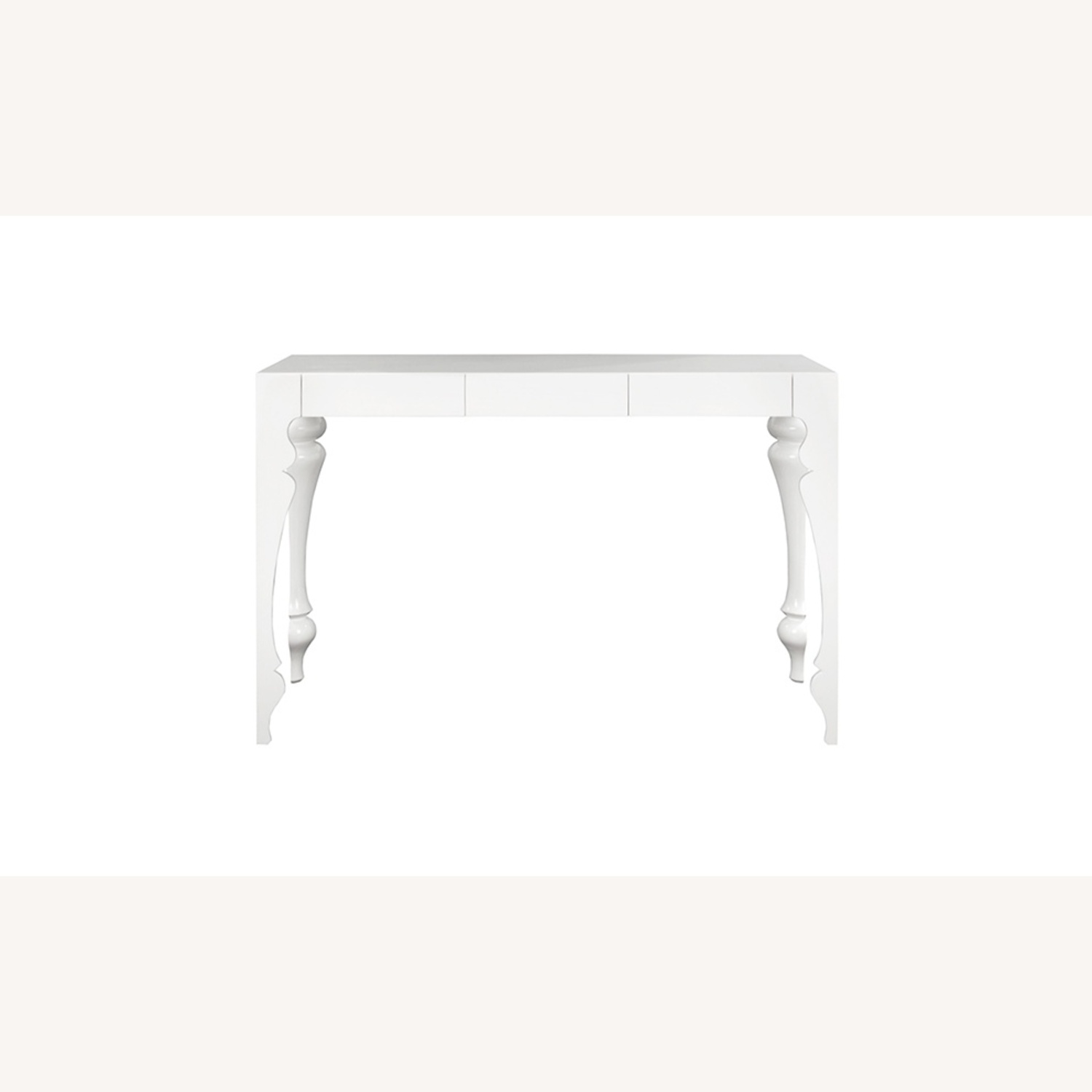 ABC Carpet and Home Louis Console in Gloss White - image-0