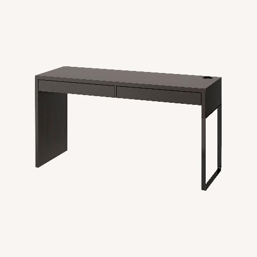 Used IKEA Micke Black Desk for sale on AptDeco