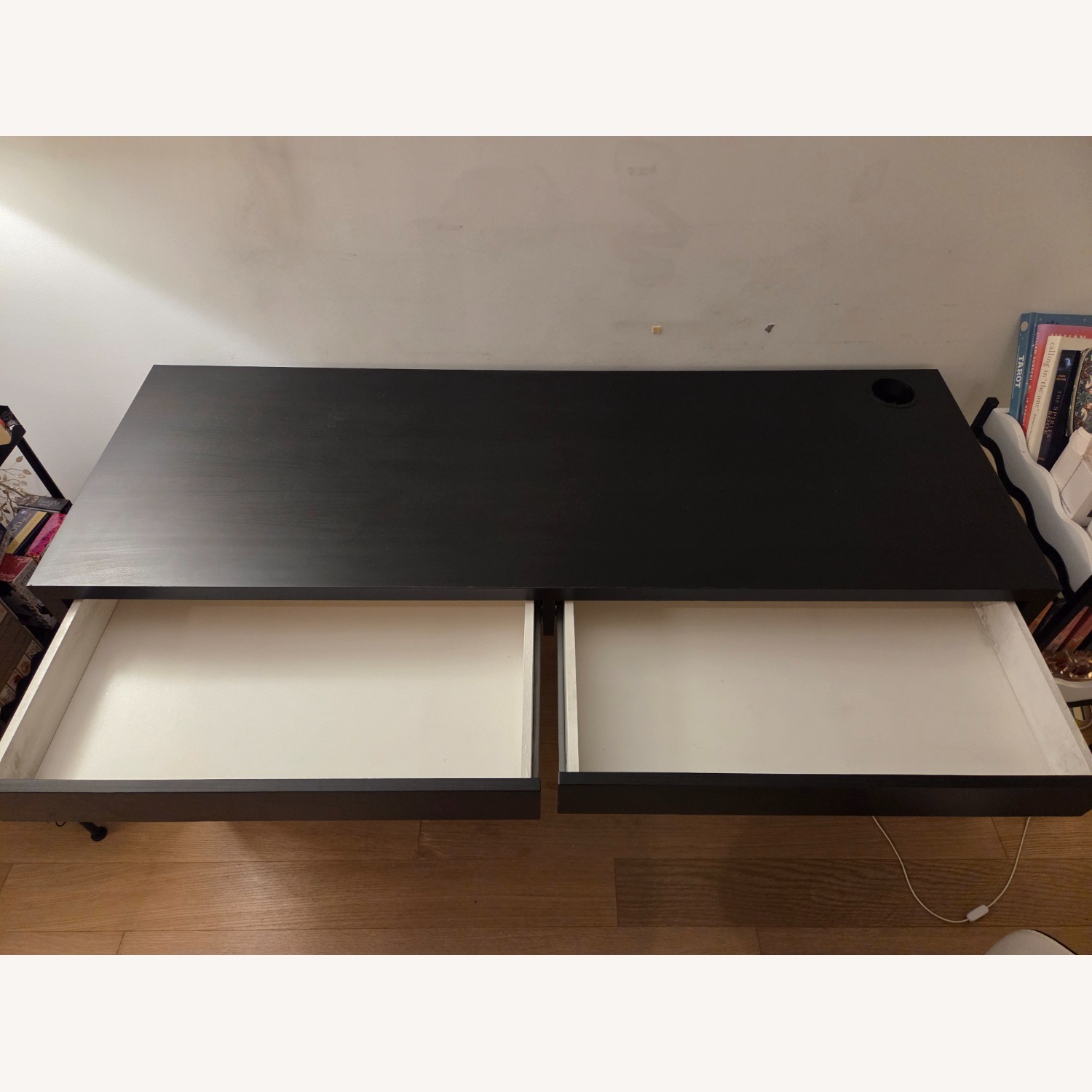 IKEA Micke Black Desk - image-3