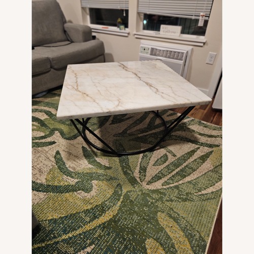 Used Ashley Furniture White Coffee Table for sale on AptDeco