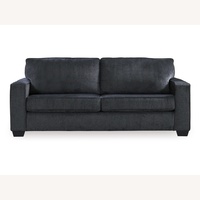 Ashley Furniture Altari Blue Fabric 2 Seater Sofa
