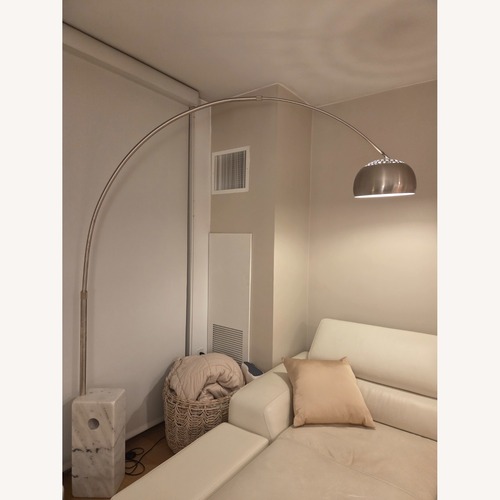 Used Modani Arco Marble Floor Lamp for sale on AptDeco