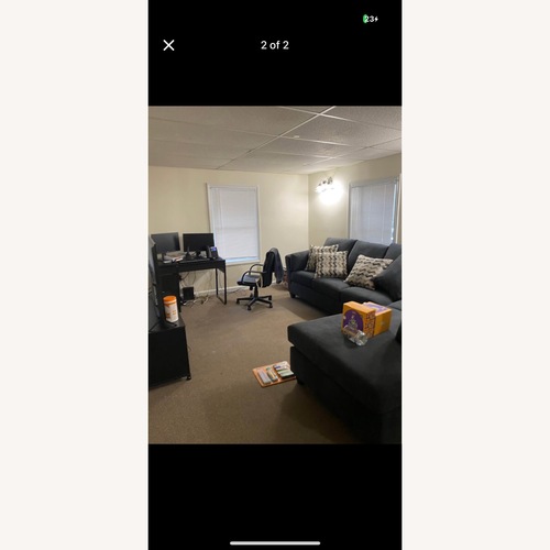 Used Bob's Discount Furniture Virgo 2 Piece Sectional for sale on AptDeco