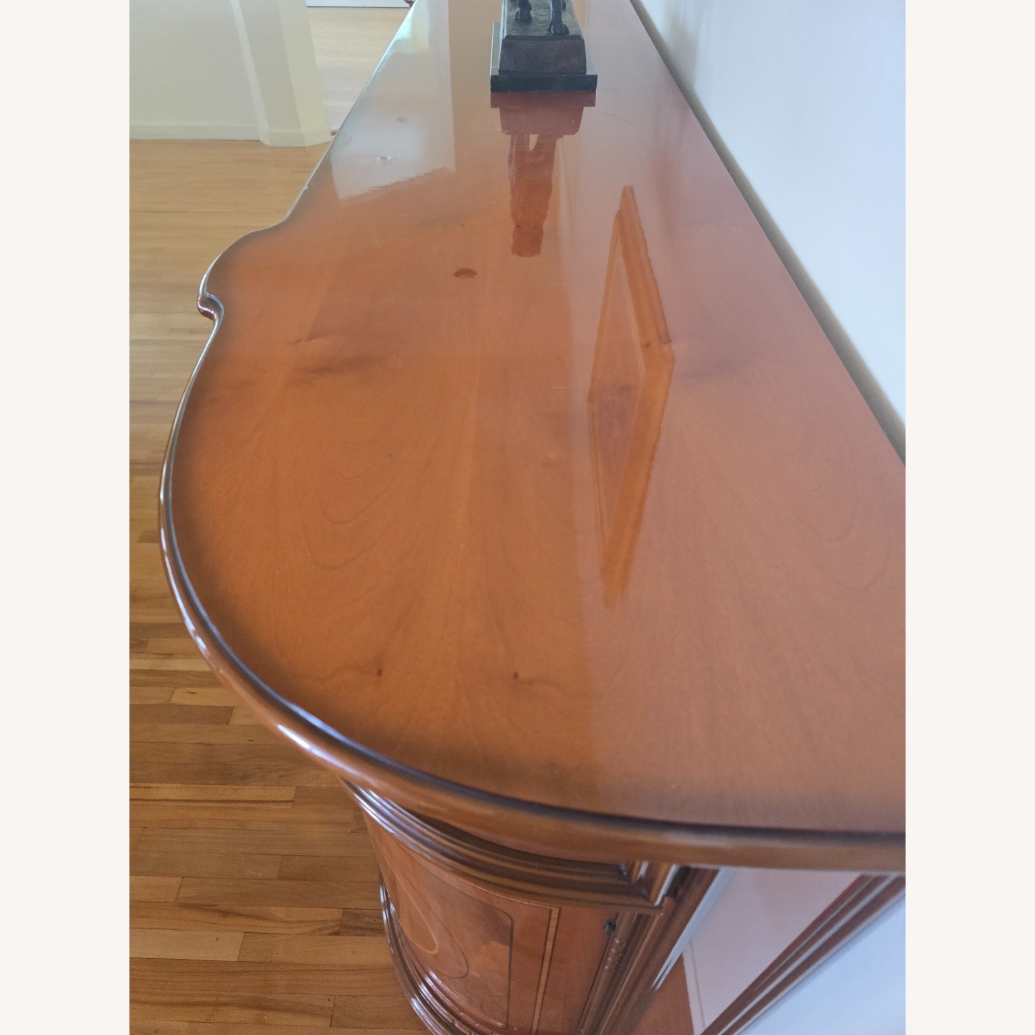 Vintage/Antique Light Brown Wood Sideboard - image-8