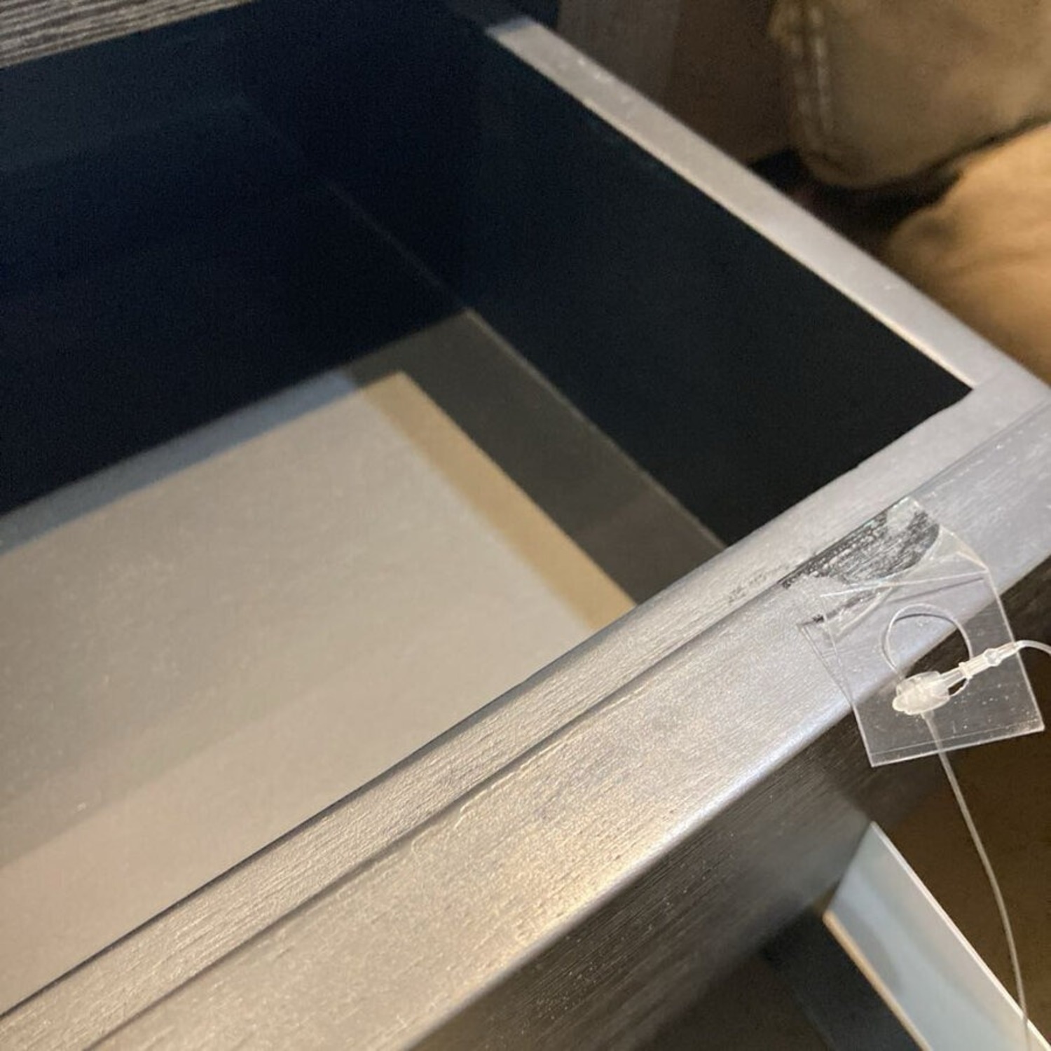 Celine Single Drawer Accent Cabinet Black - image-6