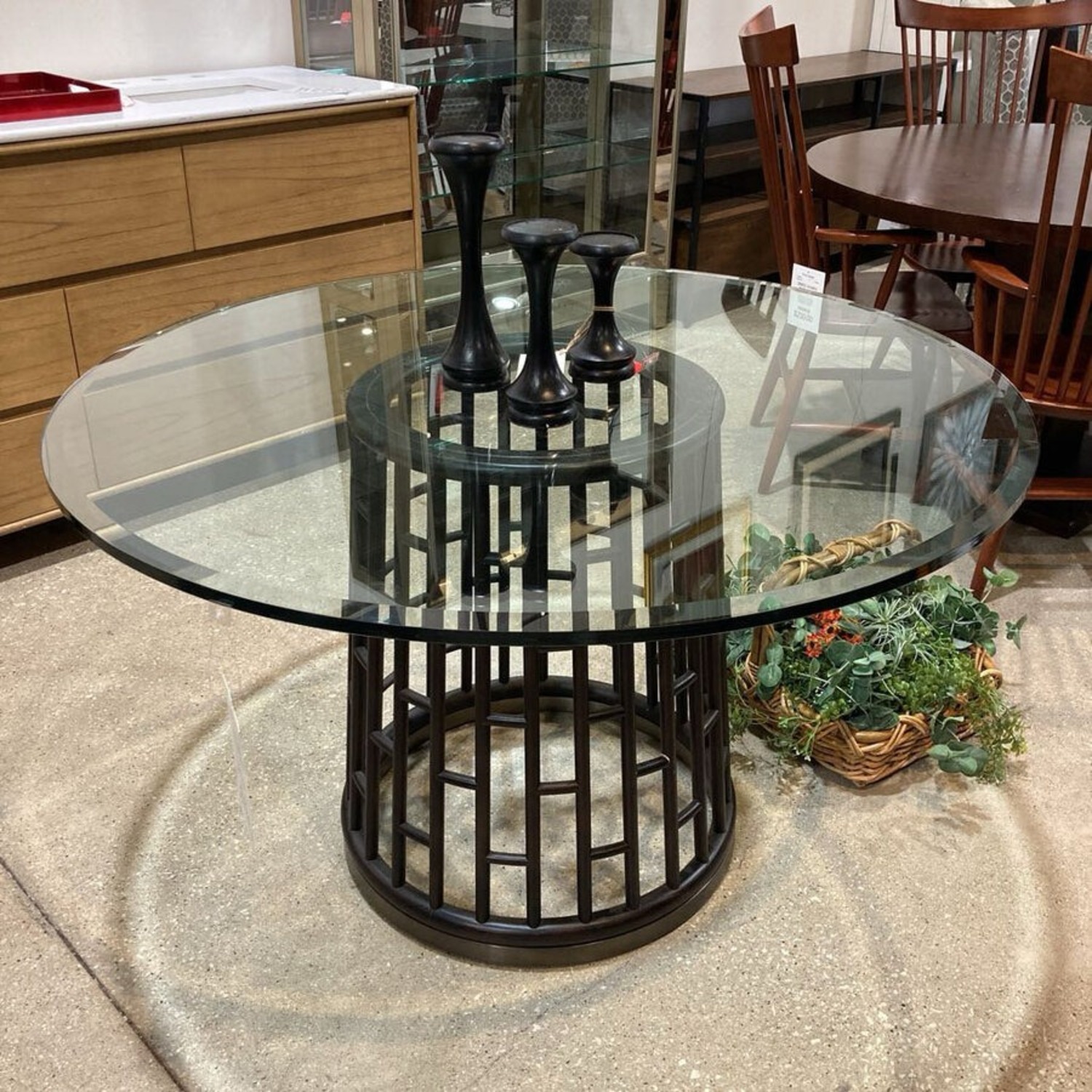 Baker McGuire Fretwork Dining Table - image-1