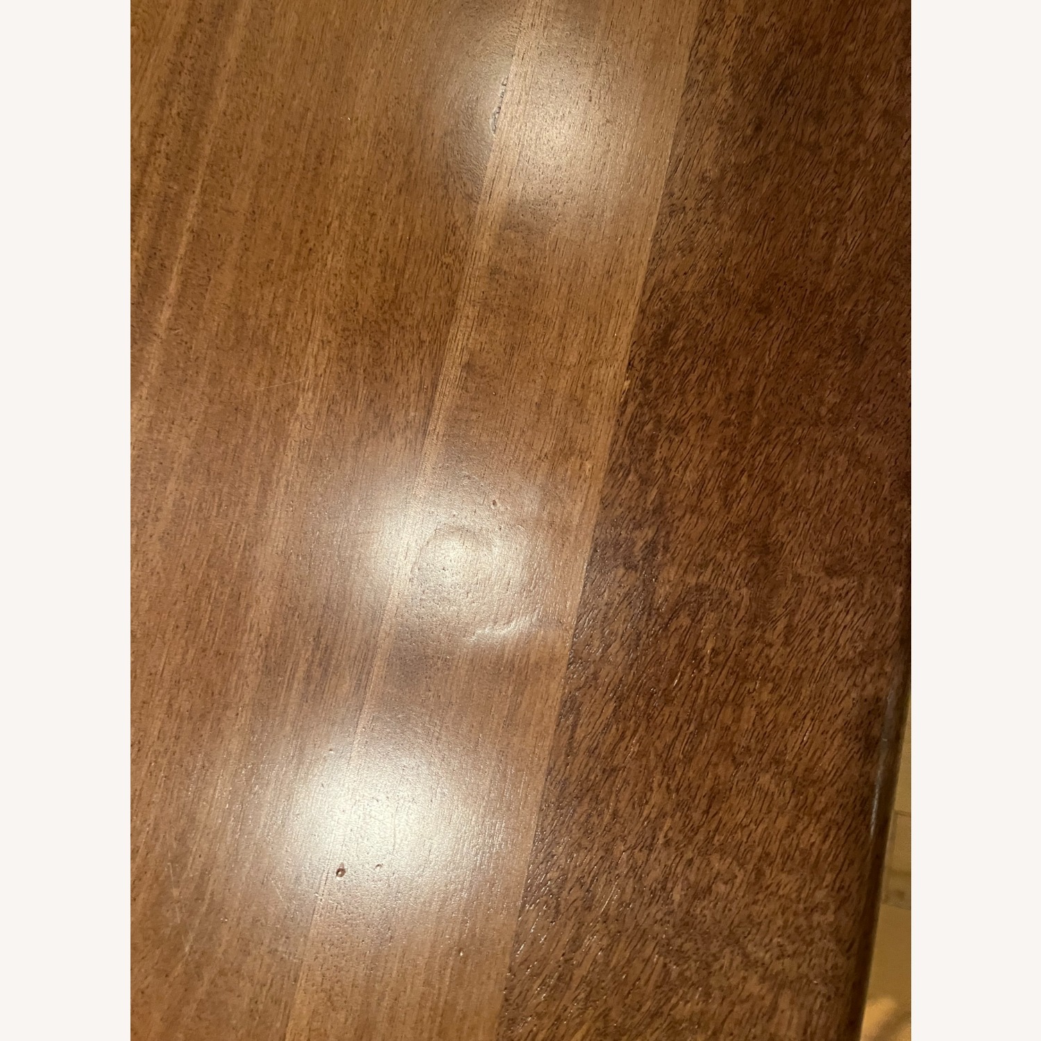 Ashley Furniture Dark Brown Wood Dining Set - image-5