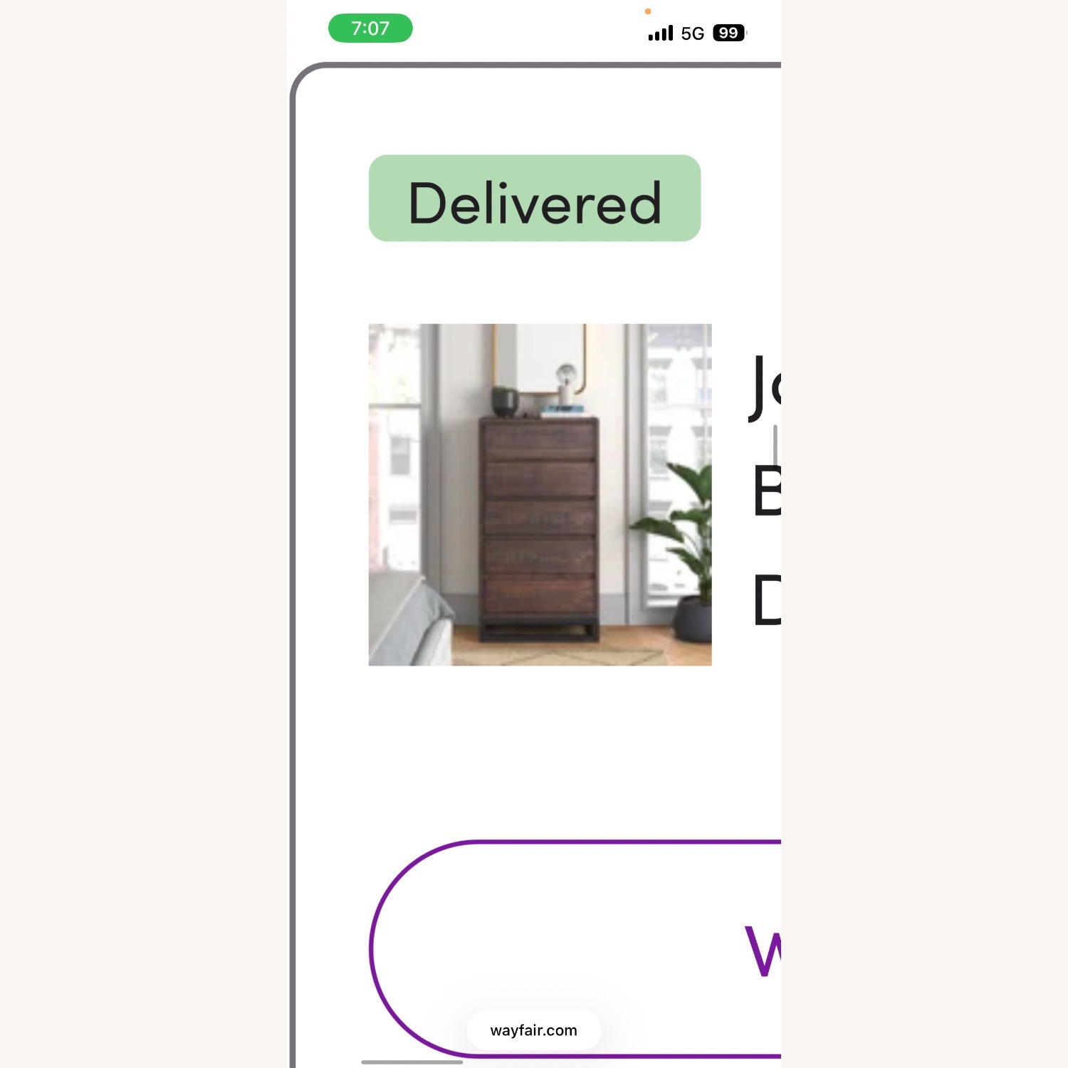 Mercury Row Dark Brown Wood Dresser - image-3