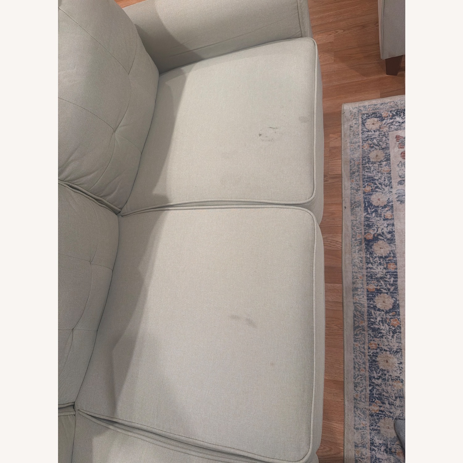 Kouchouk 78.74" Linen Flared Arm Sofa - image-4