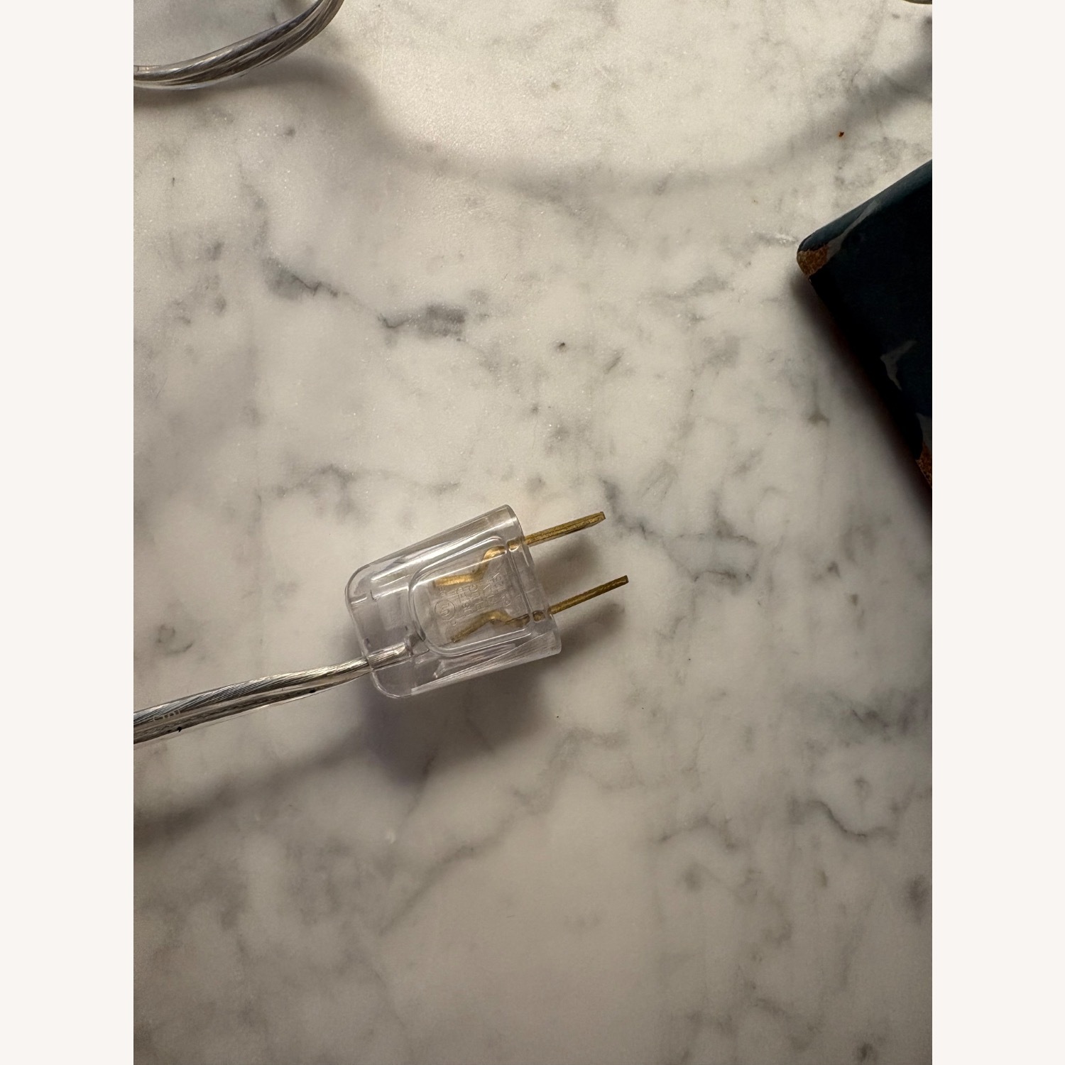 Blue Ceramic Table Lamp - image-2