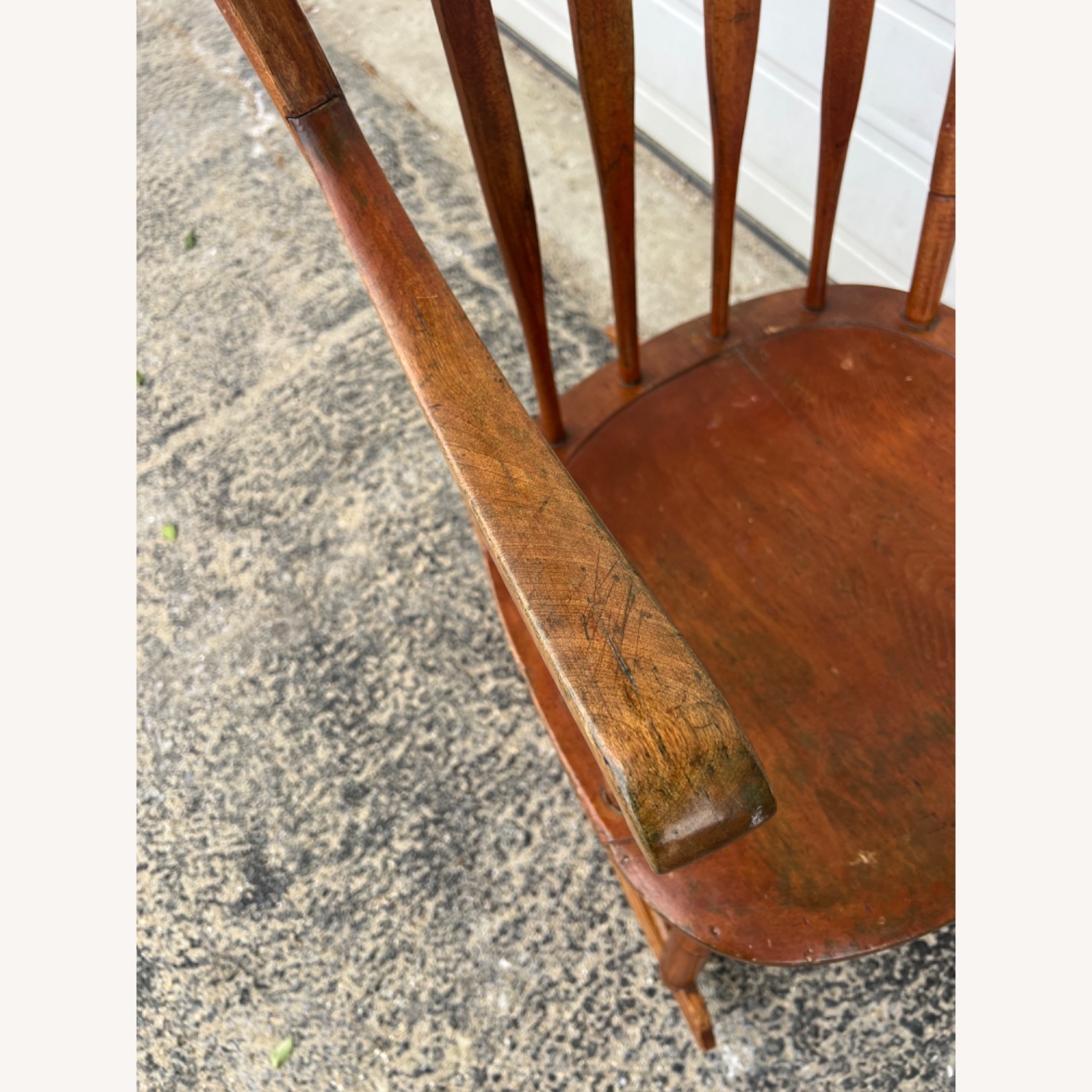 Antique Petite Rocking Chair with Nice Patina  - image-6