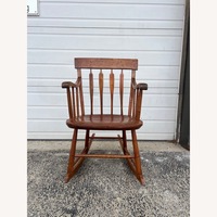 Antique Petite Rocking Chair with Nice Patina 