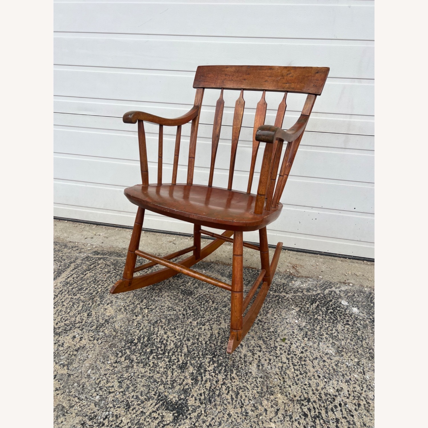 Antique Petite Rocking Chair with Nice Patina  - image-12