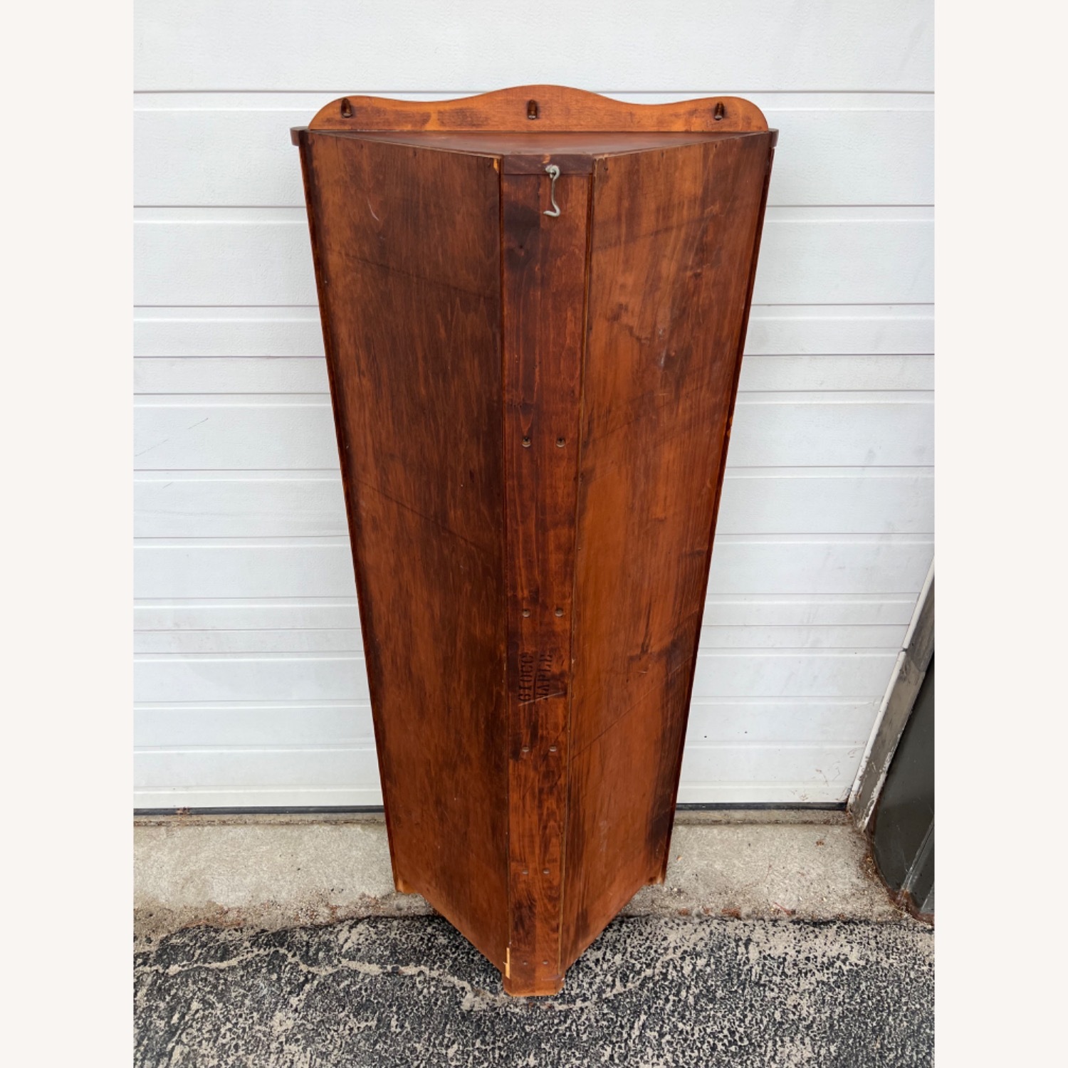 Antique Farmhouse Maple Corner Cabinet  - image-10