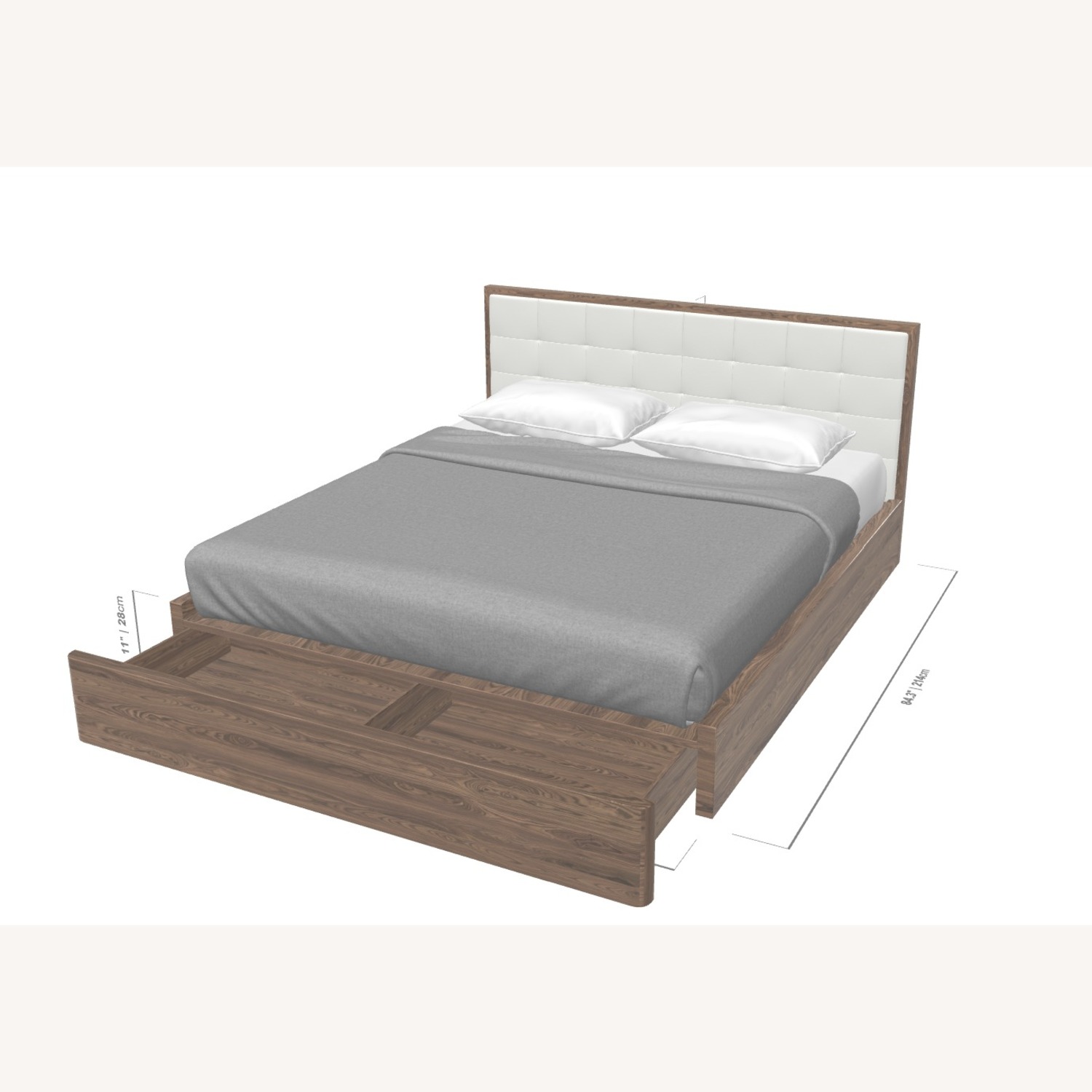 Rove Concepts King Charlotte Storage Bed - image-1