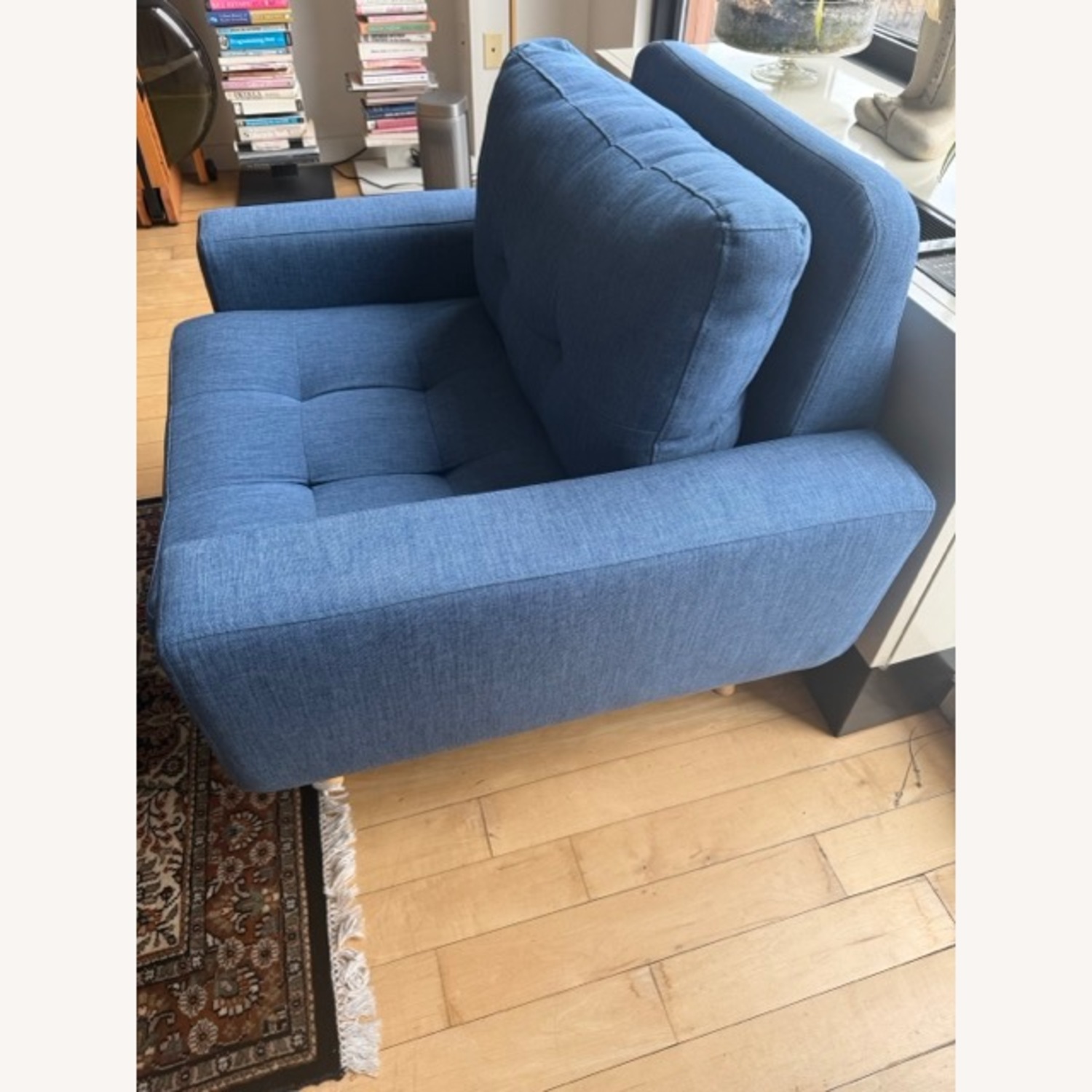 Alton Furniture Group Blue Fabric Armchair - image-3