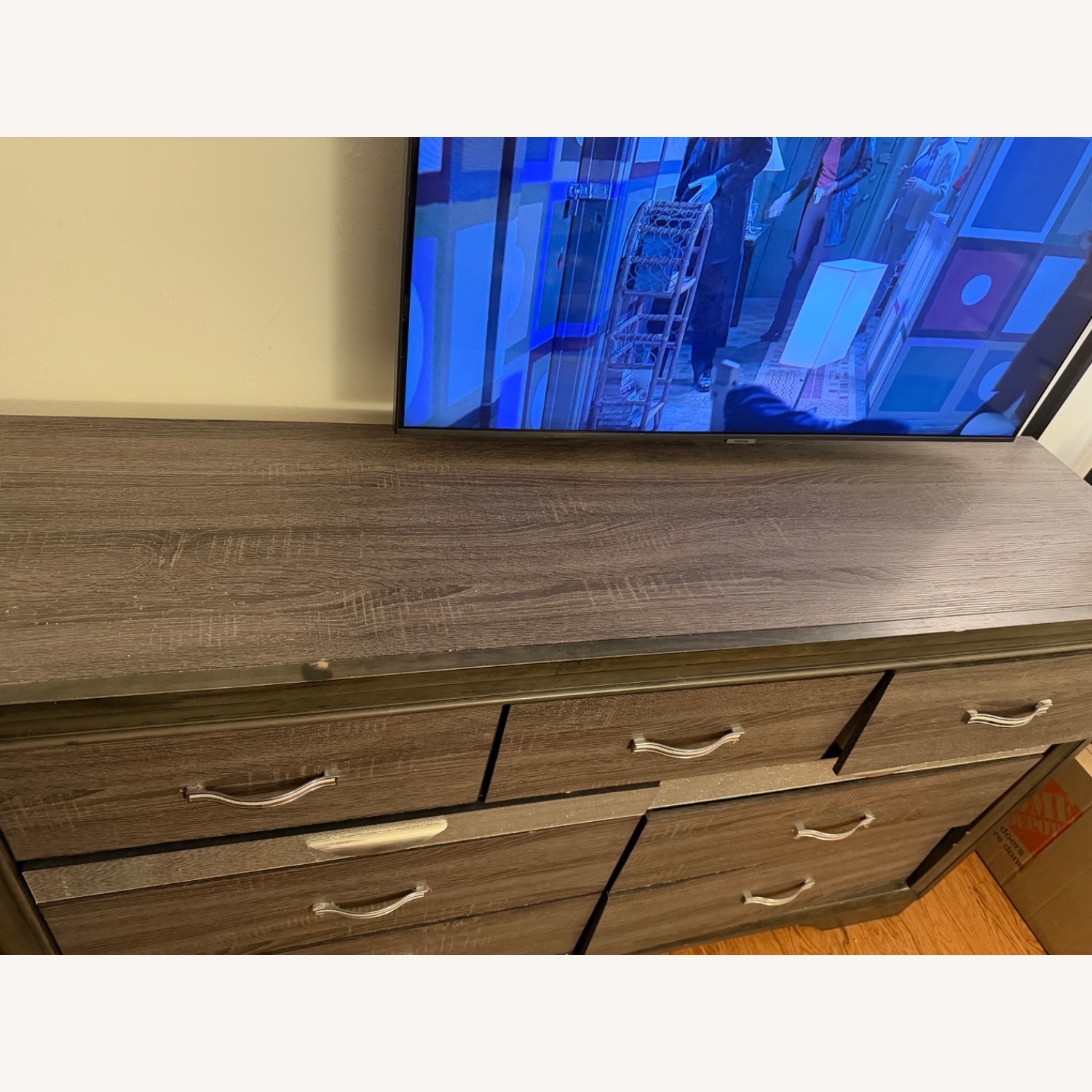 Dark Gray Dresser - image-3