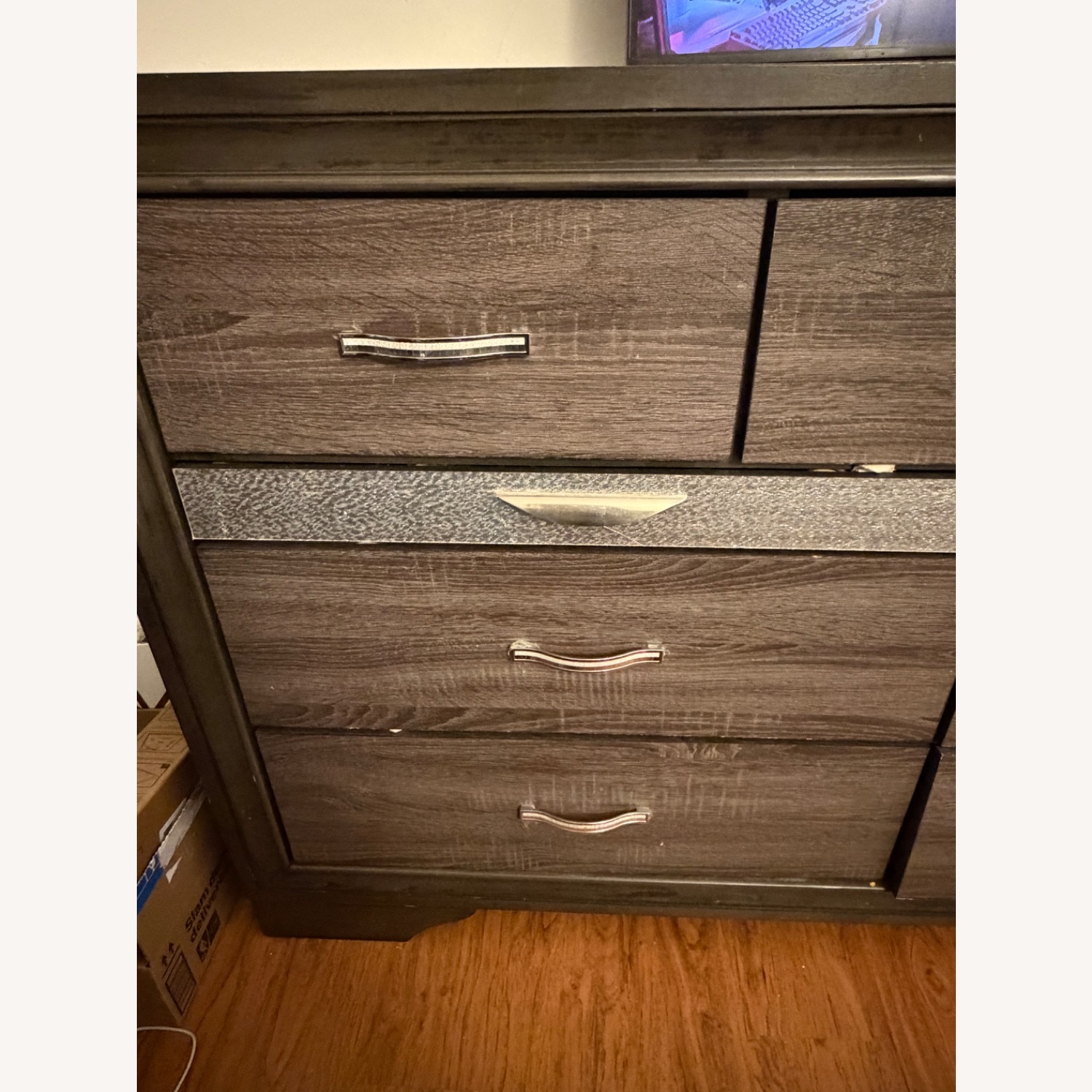Dark Gray Dresser - image-7