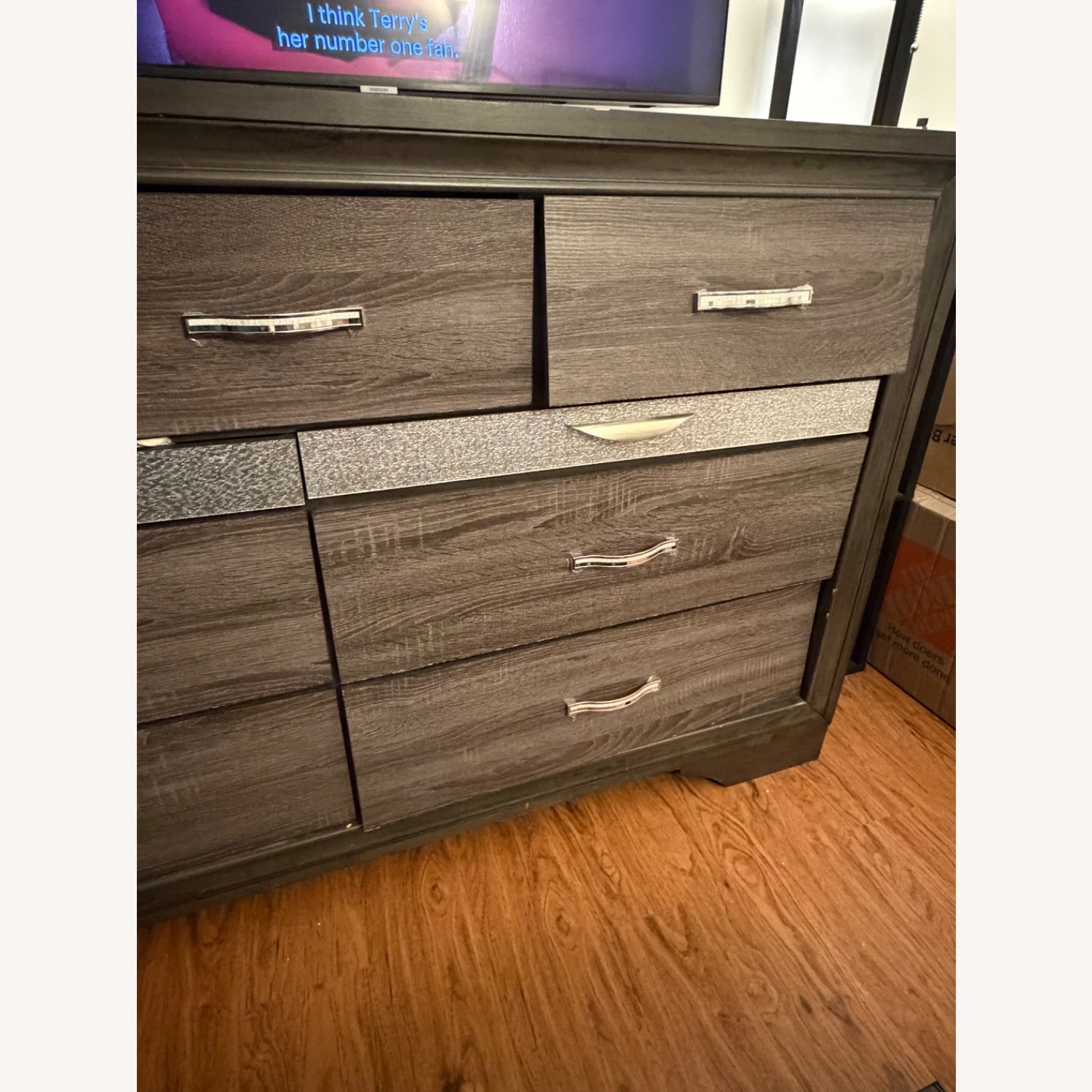 Dark Gray Dresser - image-8