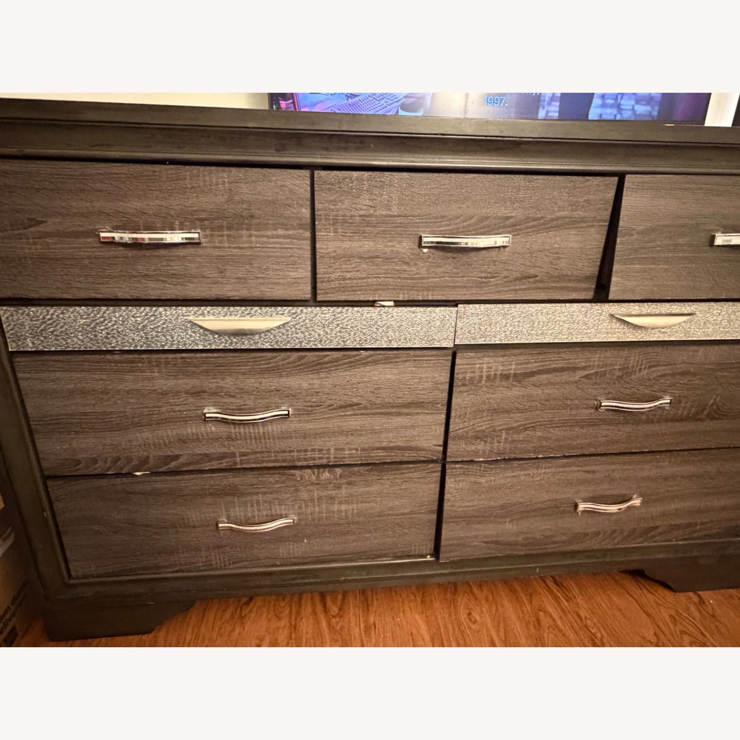 Dark Gray Dresser - image-9