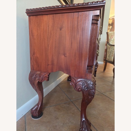 Used Chippendale Style Lowboy Dresser Sideboard for sale on AptDeco