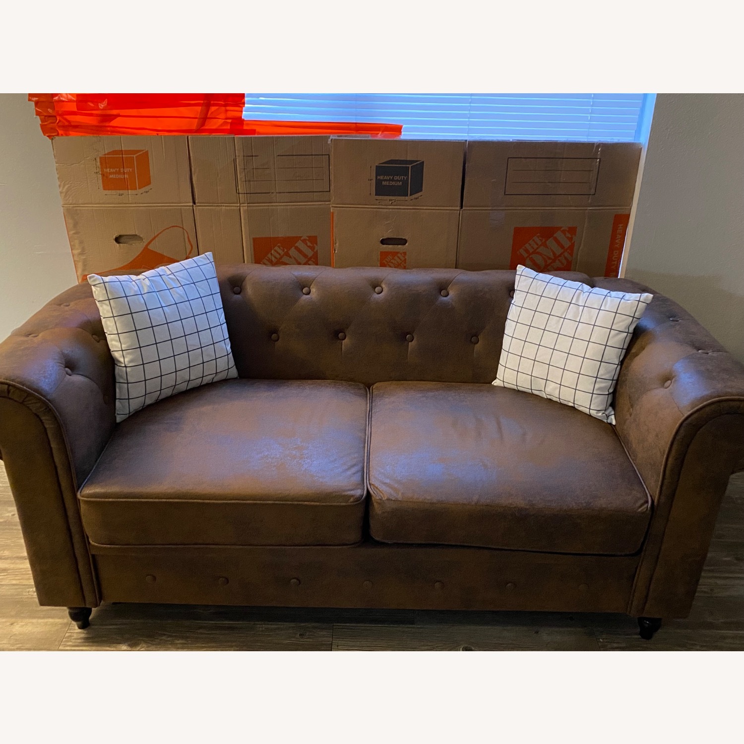 Wayfair Chesterfield Loveseat  - image-1