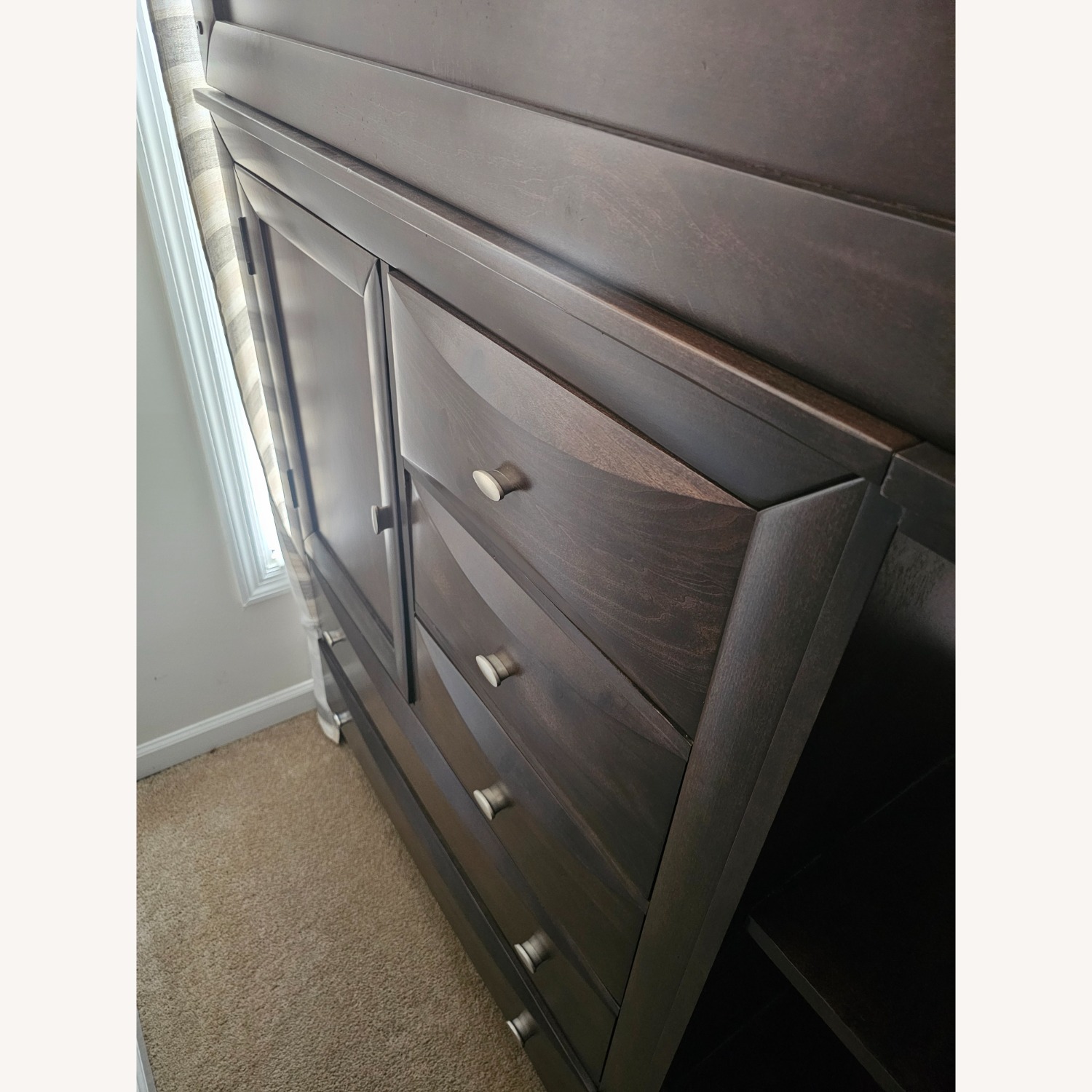 Rooms To Go Dark Brown Wood Bunk Bed - image-4