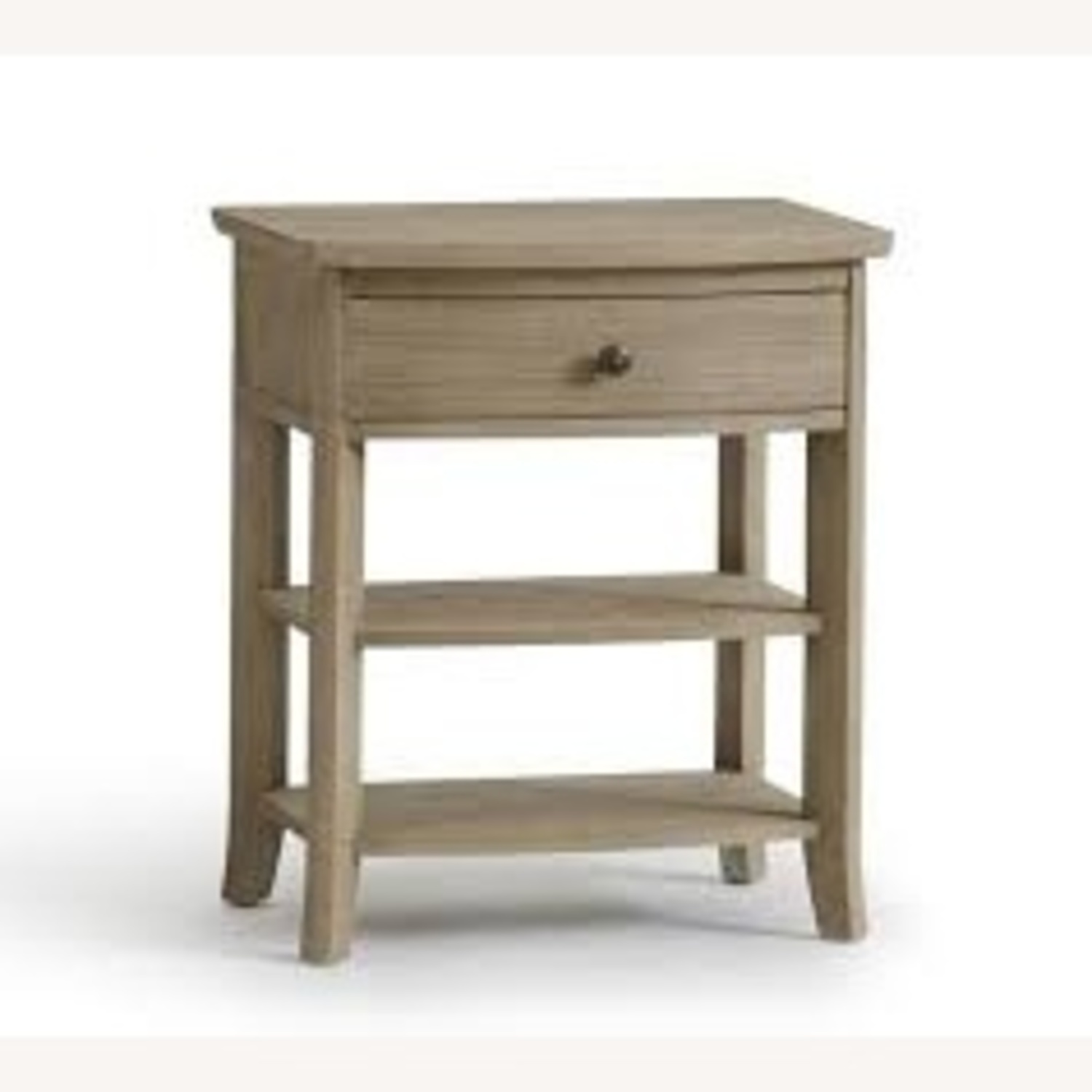 Pottery Barn Light Brown Wood Nightstands - image-0