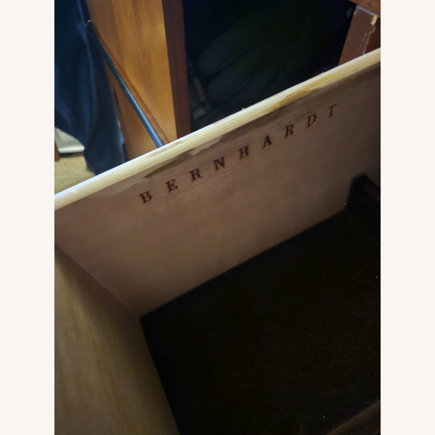 Bernhardt Dark Brown Wood Armoire - image-2