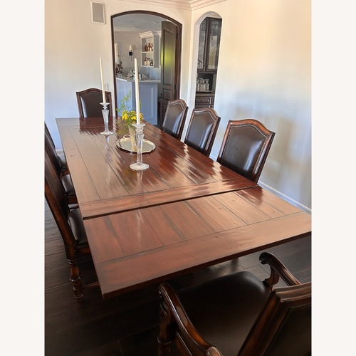 Used Hooker Dining Room Set Table and 8 Chairs for sale on AptDeco