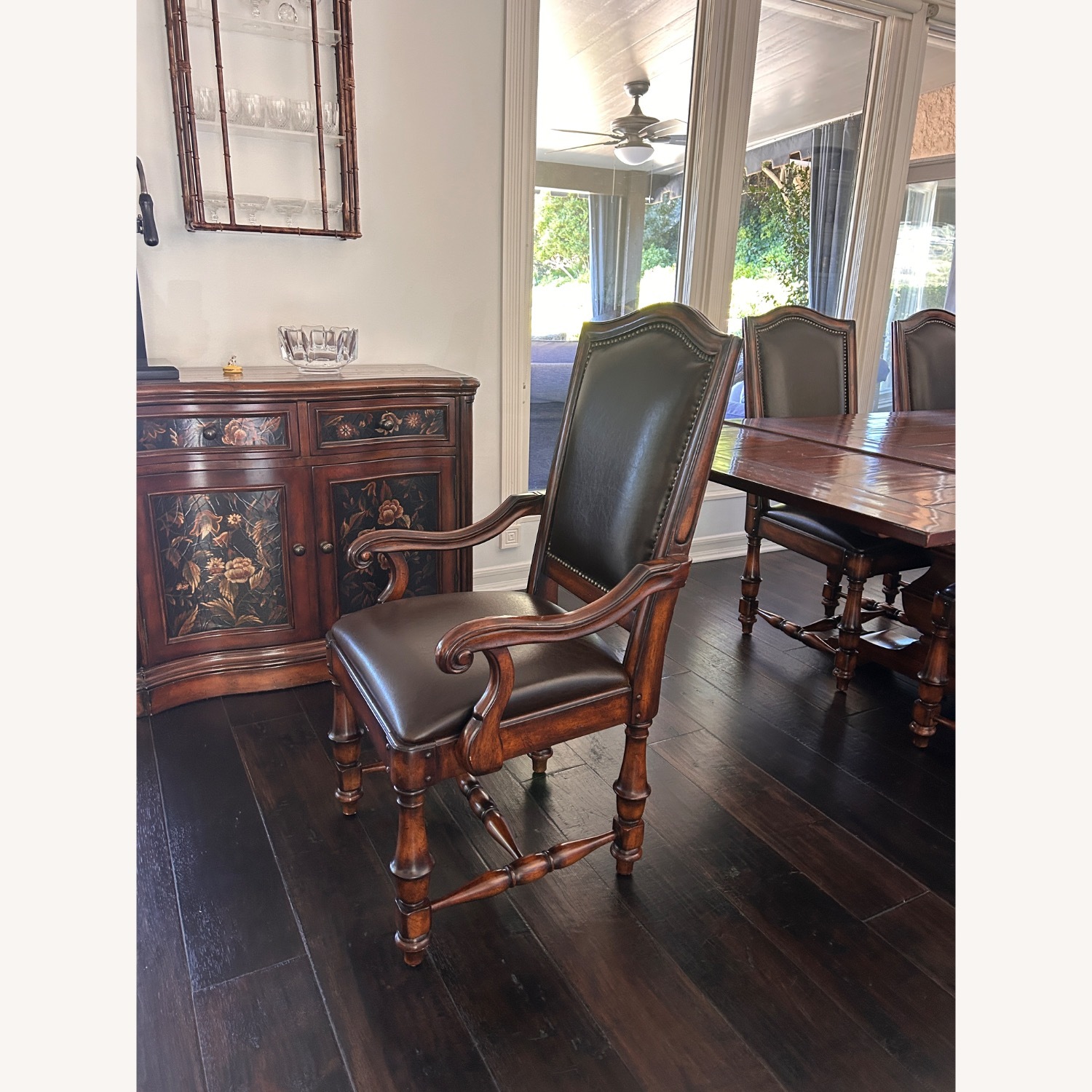 Hooker Dining Room Set Table and 8 Chairs - image-1