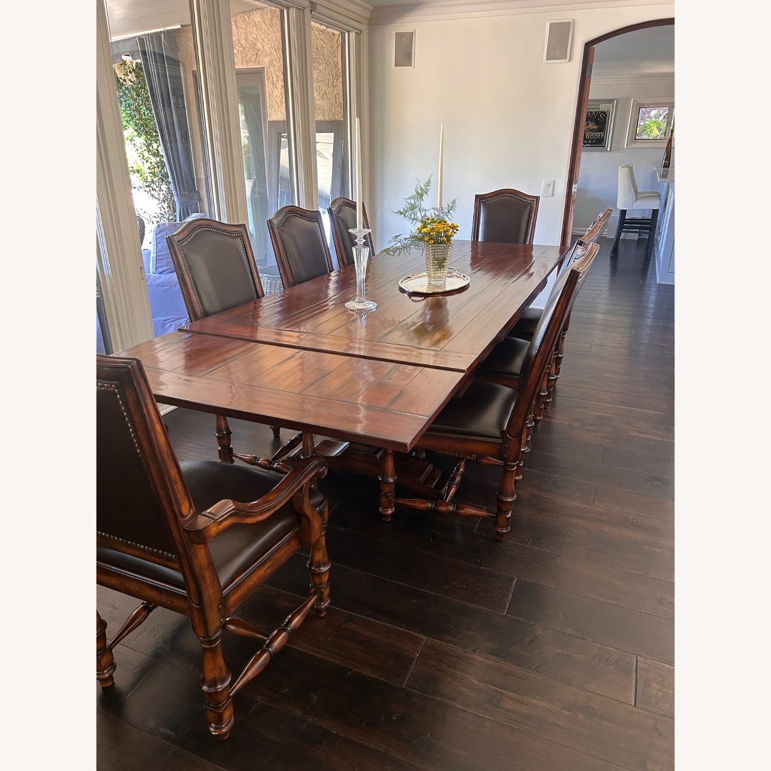 Hooker Dining Room Set Table and 8 Chairs - image-4