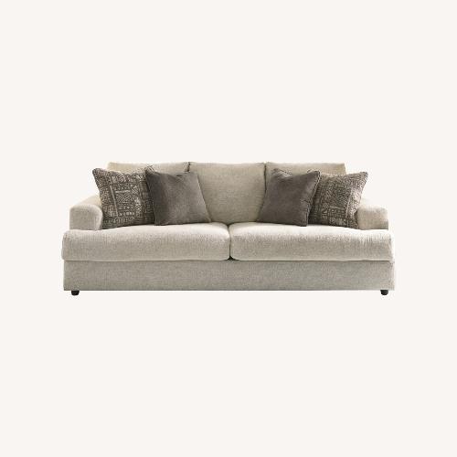 Used Ashley Soletren Sofa with Oversized Ottoman for sale on AptDeco