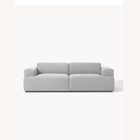 Light Gray Fabric 3+ Seater Sofa