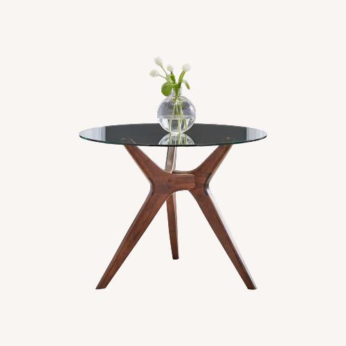 Used Wayfair Natural Wood Dining Table for sale on AptDeco