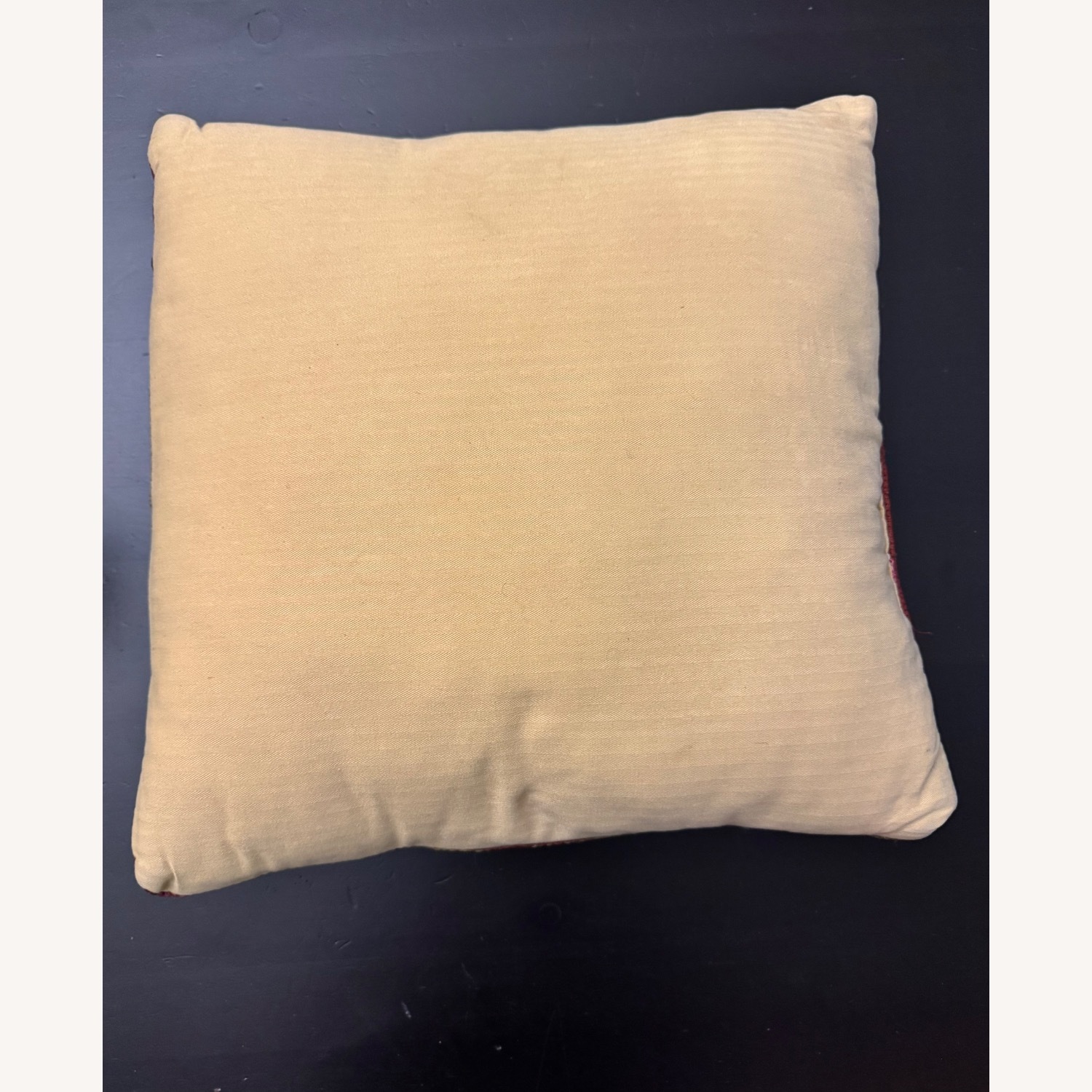 Vintage Kilim-Style Boho Throw Pillow - image-2